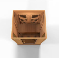 Golden Designs Maxxus Low EMF FAR Infrared Sauna Canadian Red Cedar