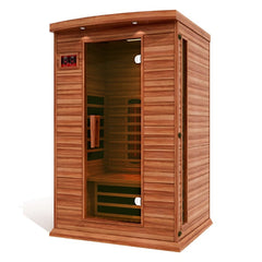 Golden Designs Maxxus 2 Person Full Spectrum Infrared Sauna - Canadian Red Cedar