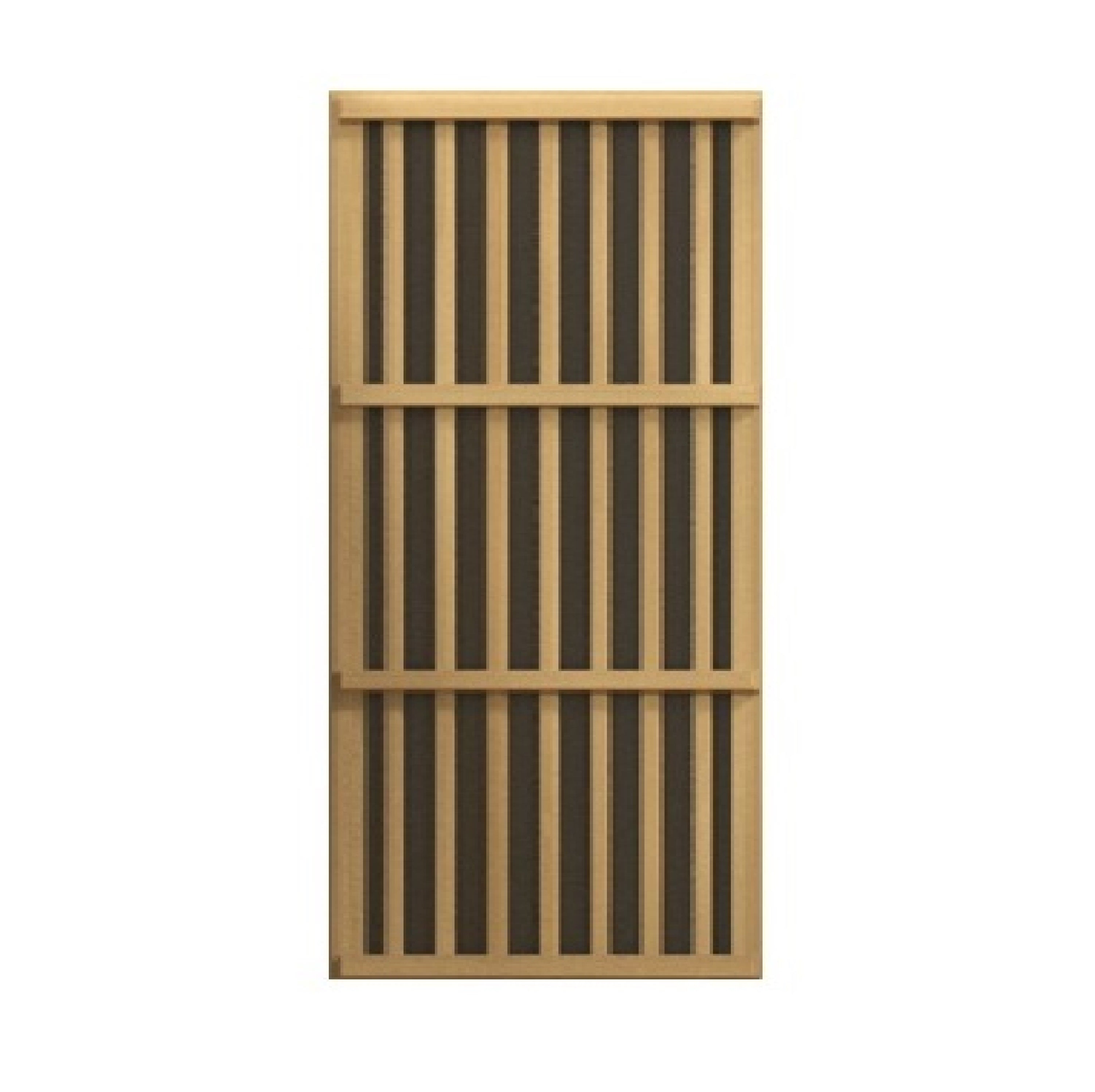 Golden Designs Maxxus Bellevue 3 person Low EMF FAR Infrared Sauna Canadian Hemlock