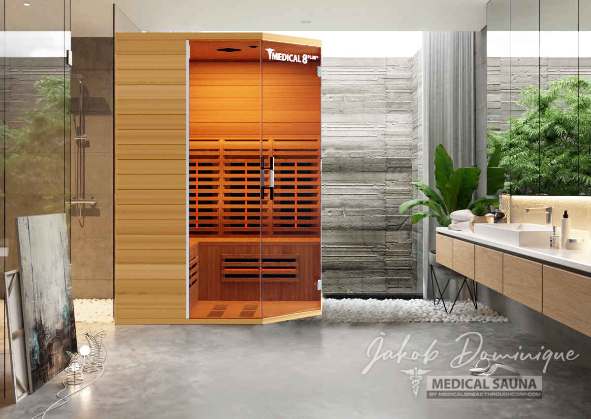 Medical Breakthrough 8 Plus Ver 2.0 Ultra Full Spectrum Sauna - 4+ Person