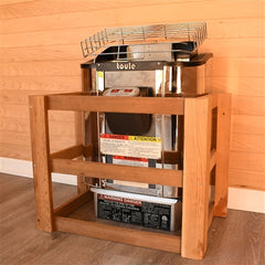 Aleko TOULE ETL Certified Wet Dry Sauna Heater Stove - Digital Controller - 4.5KW