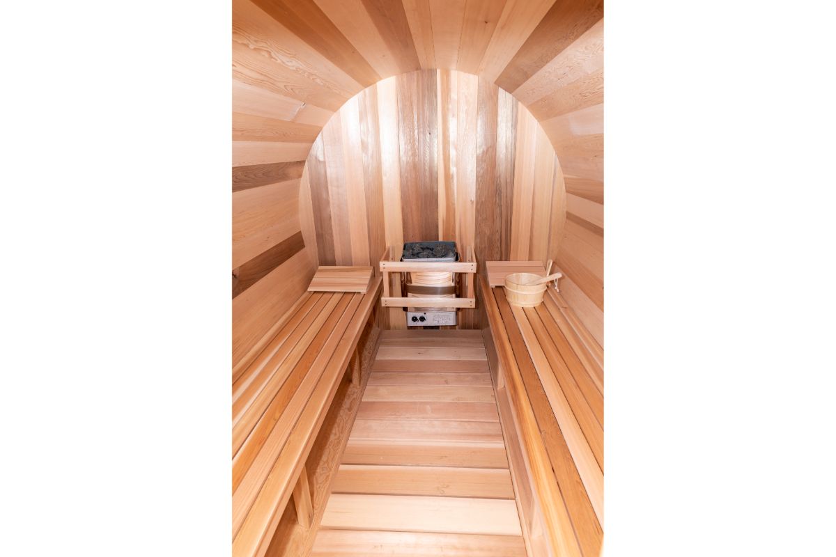 Dundalk Leisure Canadian Timber Tranquility Traditional Outdoor Sauna CTC2345