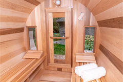 Dundalk Leisure Canadian Timber Tranquility Traditional Outdoor Sauna CTC2345