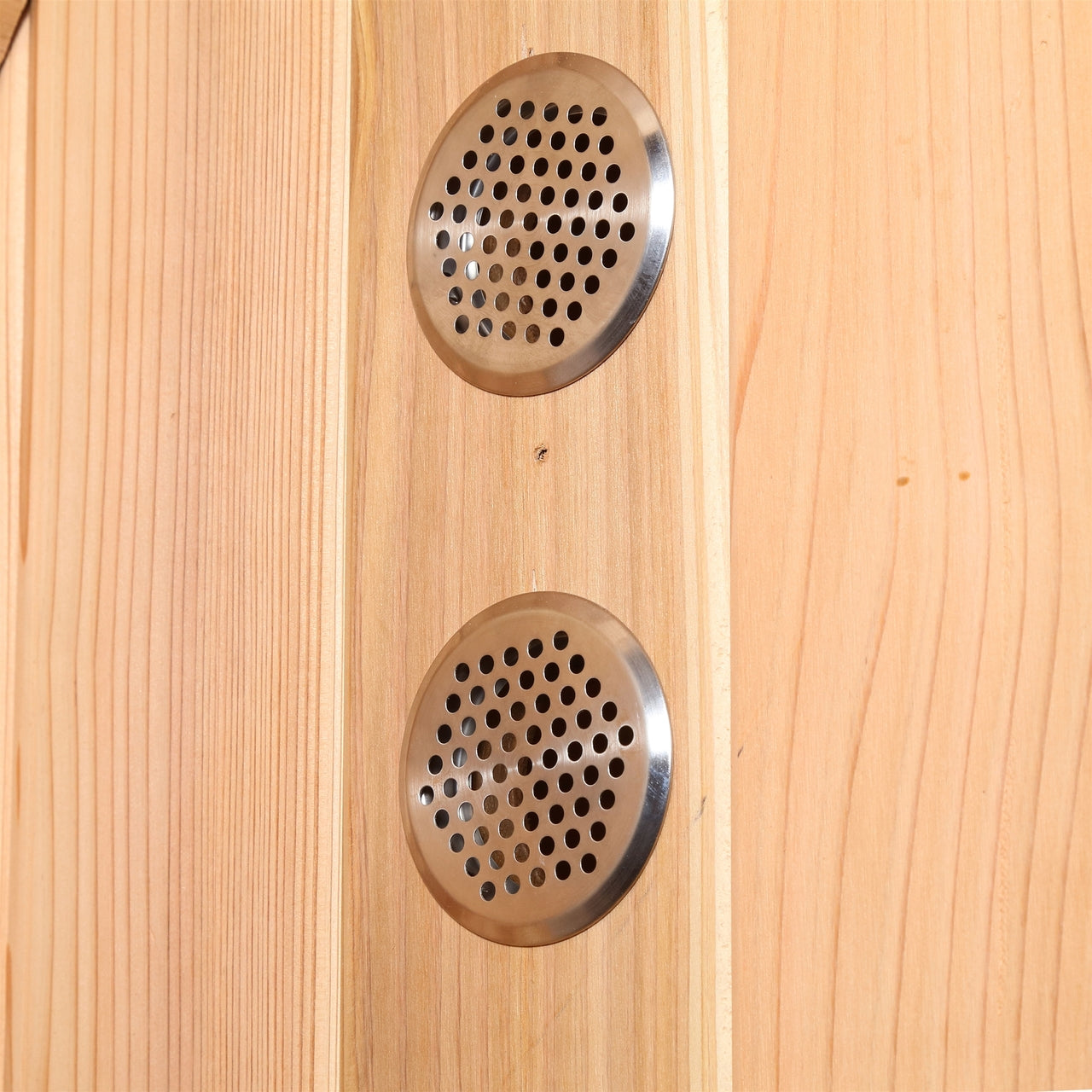 Aleko Outdoor Rustic Cedar Barrel Steam Sauna - 6 Person