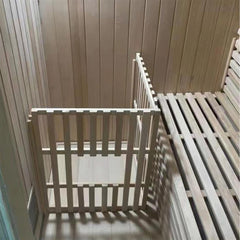 Aleko Canadian Hemlock Wet Dry Indoor Sauna -2 Person