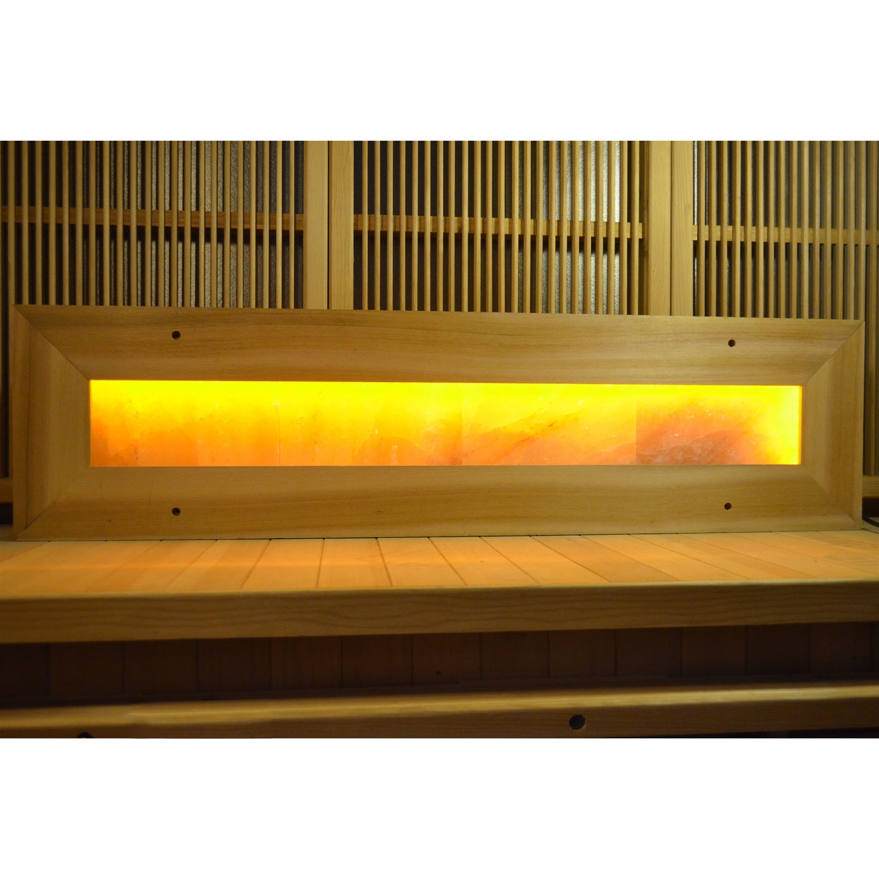 Aleko Himalayan Pink Crystal Sauna LED Salt Brick Wall Panel - 38 inches