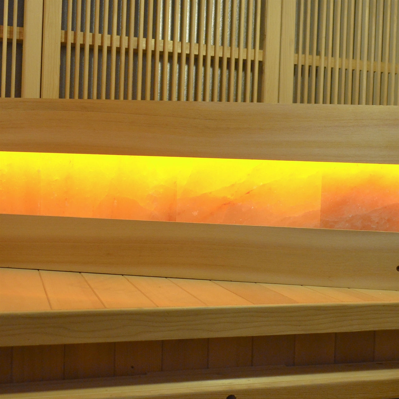 Aleko Himalayan Pink Crystal Sauna LED Salt Brick Wall Panel - 38 inches