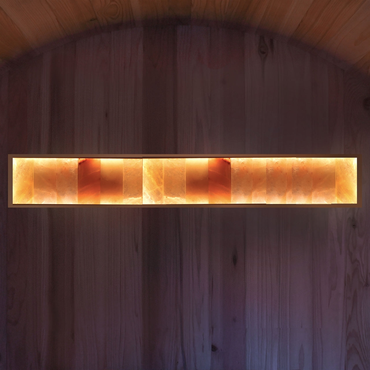 Aleko Himalayan Pink Crystal Sauna LED Salt Brick Wall Panel - 38 inches