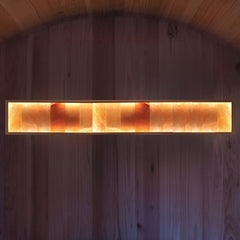 Aleko Himalayan Pink Crystal Sauna LED Salt Brick Wall Panel - 38 inches