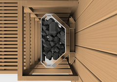 Golden Designs Sundsvall Edition 2 Person Traditional Steam Sauna