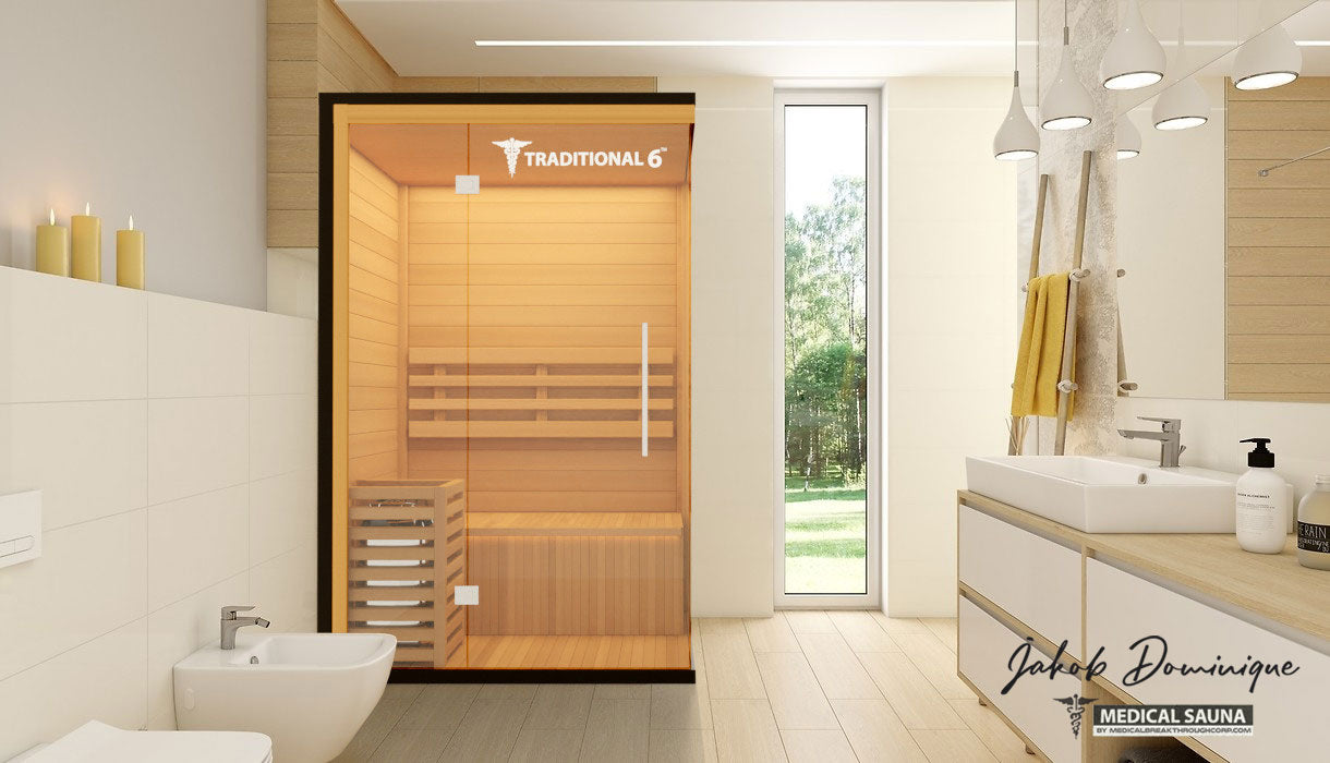 Medical Breakthrough Traditional 6 Sauna- 2 Person