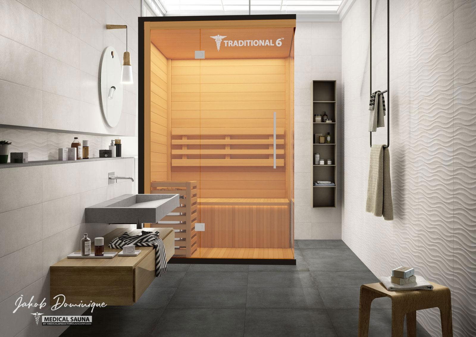 Medical Breakthrough Traditional 6 Sauna- 2 Person