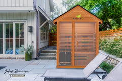 Medical Breakthrough Nature 7 - Hybrid - Outdoor Medical Sauna - 3 Person