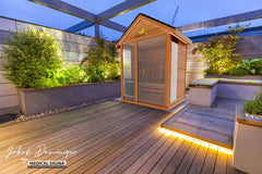 Medical Breakthrough Nature 7 - Hybrid - Outdoor Medical Sauna - 3 Person