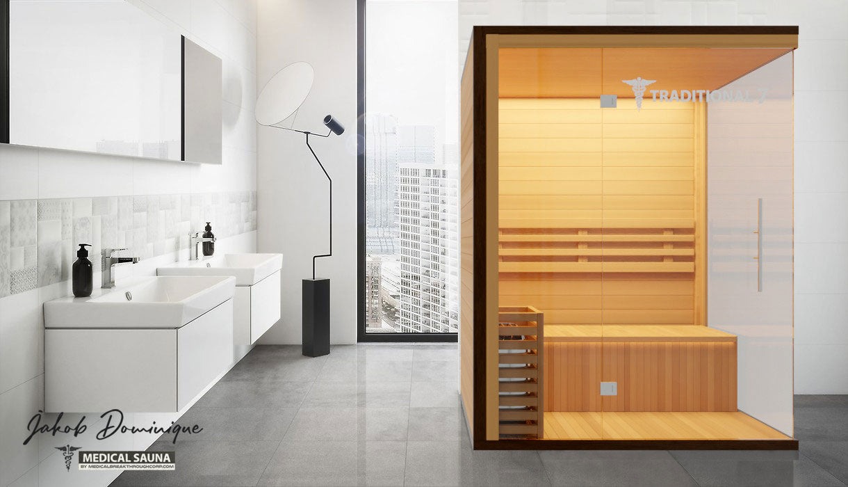 Medical Breakthrough Traditional 7 Sauna- 3 Person