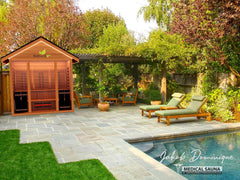 Medical Breakthrough Nature 8 - Hybrid Outdoor Sauna - 4+ Person