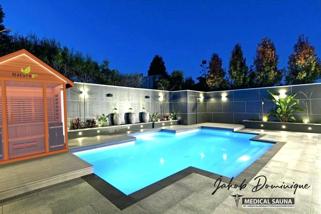 Medical Breakthrough Nature 8 - Hybrid Outdoor Sauna - 4+ Person