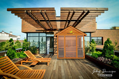 Medical Breakthrough Nature 9 - Hybrid Outdoor Sauna - 4+ Person