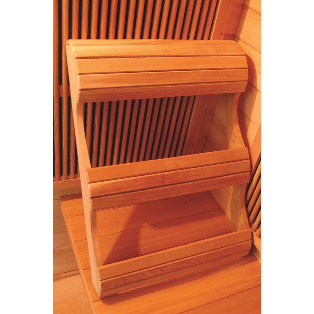 SunRay Sequoia 4 Person Cedar Sauna w/Carbon Heaters -HL400K