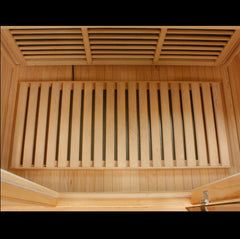 Golden Designs Maxxus Low EMF FAR Infrared Sauna Canadian Hemlock