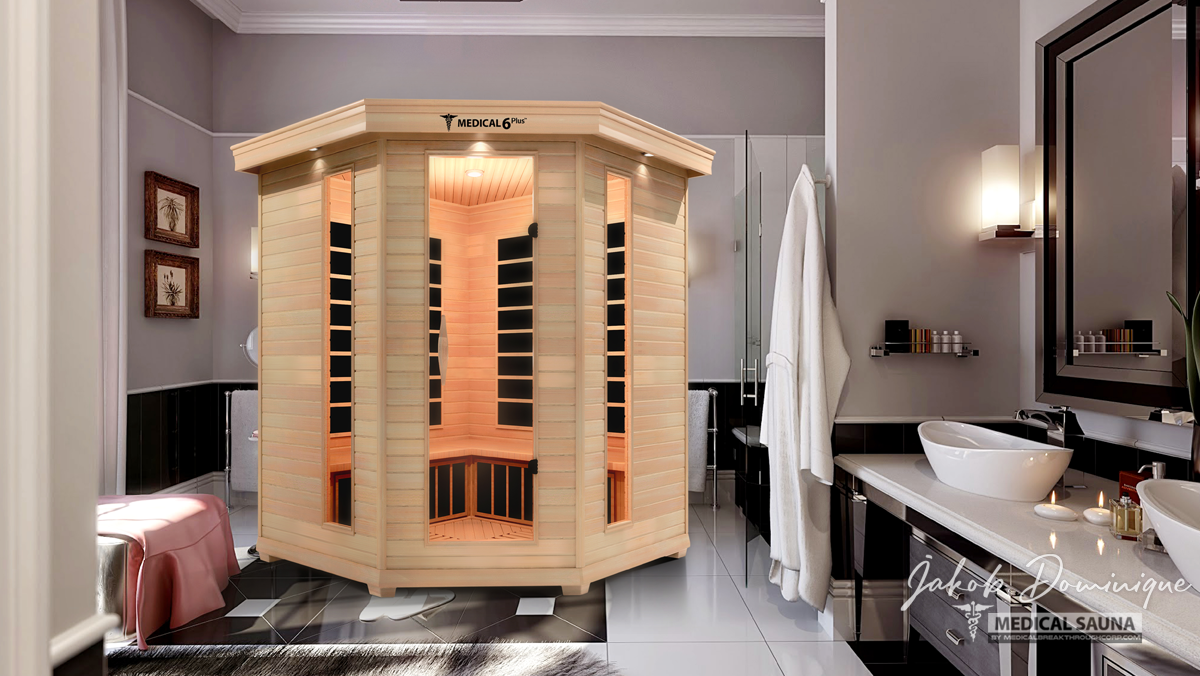 Medical Breakthrough 6 Plus Ver 2.0 Full Spectrum Sauna - 2 Person