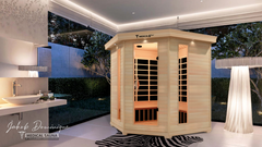 Medical Breakthrough 6 Plus Ver 2.0 Full Spectrum Sauna - 2 Person