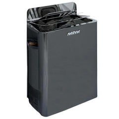 Harvia The Wall Series Black Stainless Steel Sauna Heater, 240V 1PH