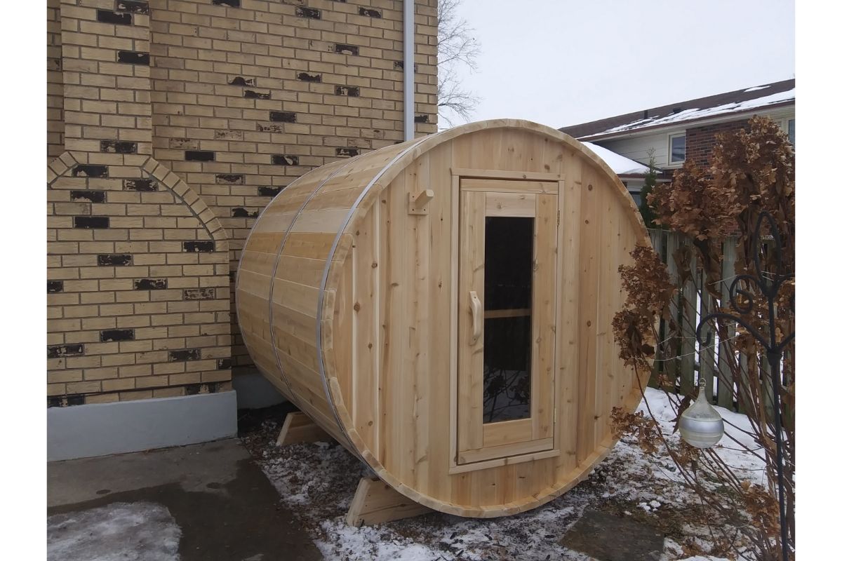 Dundalk Leisure Craft Canadian Timber Harmony 4 -Person sauna CTC22W