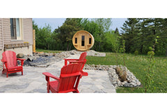 Dundalk Leisure Canadian Timber Tranquility Traditional Outdoor Sauna CTC2345