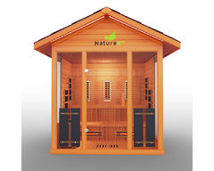Medical Breakthrough Nature 8 - Hybrid Outdoor Sauna - 4+ Person