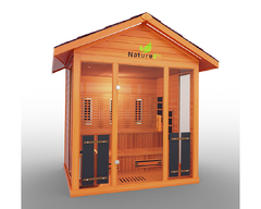 Medical Breakthrough Nature 8 - Hybrid Outdoor Sauna - 4+ Person