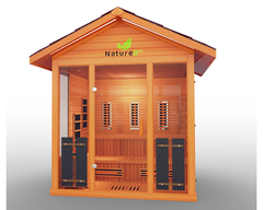 Medical Breakthrough Nature 8 - Hybrid Outdoor Sauna - 4+ Person