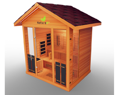 Medical Breakthrough Nature 8 - Hybrid Outdoor Sauna - 4+ Person