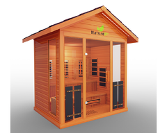 Medical Breakthrough Nature 8 - Hybrid Outdoor Sauna - 4+ Person