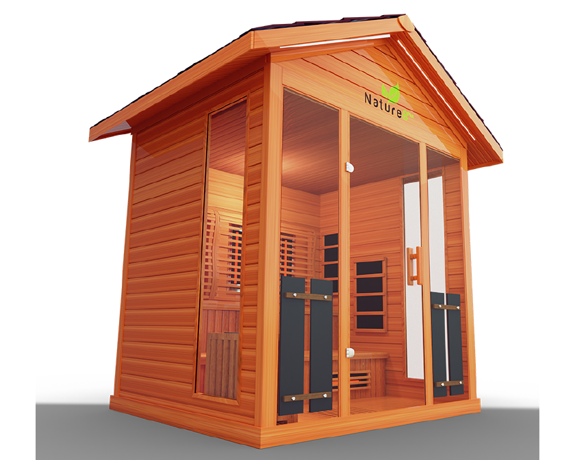 Medical Breakthrough Nature 8 - Hybrid Outdoor Sauna - 4+ Person