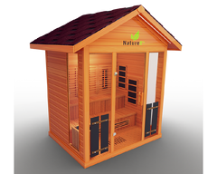 Medical Breakthrough Nature 8 - Hybrid Outdoor Sauna - 4+ Person