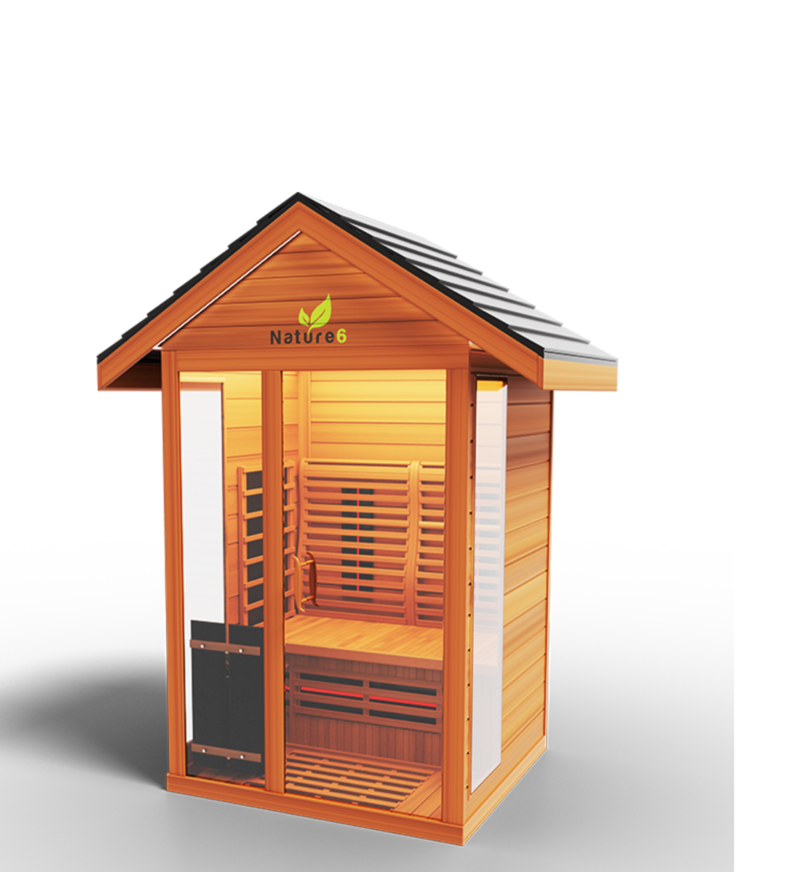 Medical Breakthrough Nature 7 - Hybrid - Outdoor Medical Sauna - 3 Person