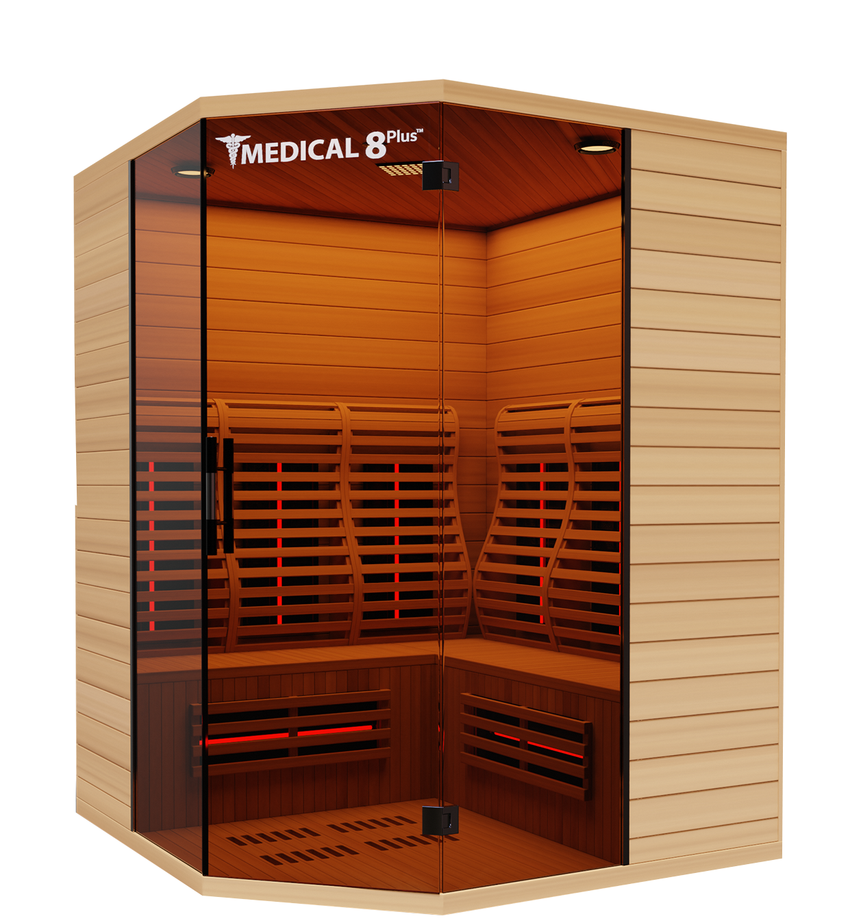 Medical Breakthrough 8 Plus Ver 1.0 Ultra Full Spectrum Sauna - 4+ Person
