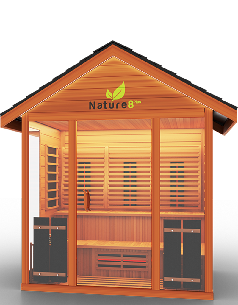 Medical Breakthrough Nature 5 - Hybrid - Outdoor Medical Sauna - 2 Person