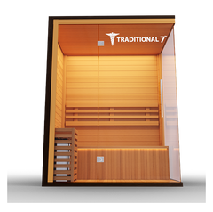 Medical Breakthrough Traditional 7 Sauna- 3 Person