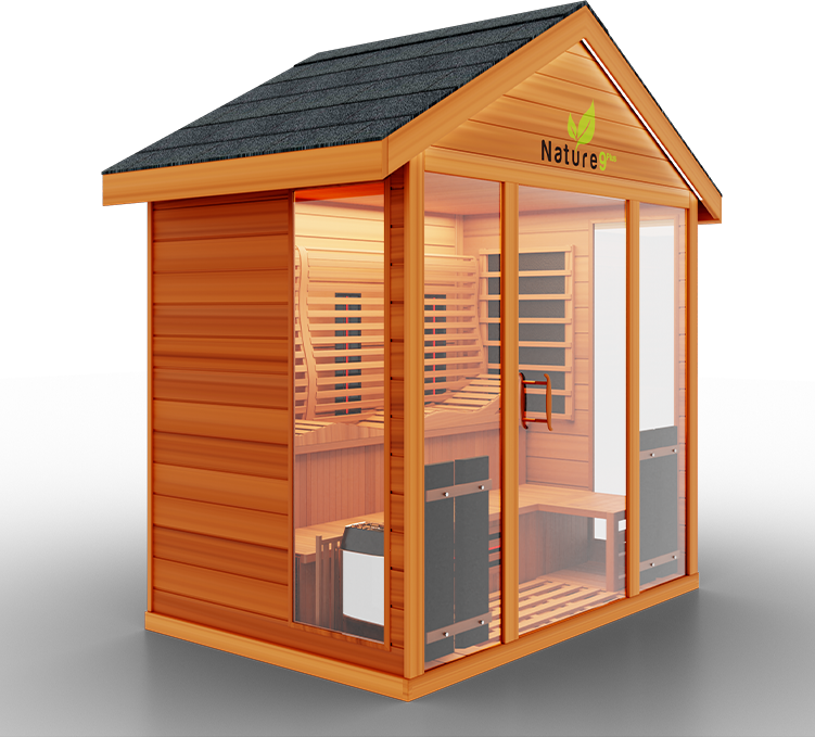 Medical Breakthrough Nature 9 - Hybrid Outdoor Sauna - 4+ Person