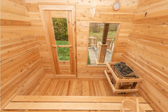 Dundalk Leisure Canadian Timber Luna Traditional Outdoor Sauna CTC22LU