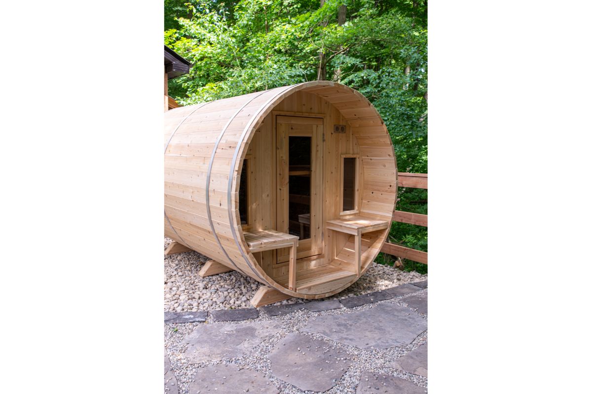 Dundalk Leisure Canadian Timber Tranquility Traditional Outdoor Sauna CTC2345