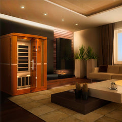 Golden Designs Dynamic Low EMF Far Infrared Sauna, Vittoria Edition