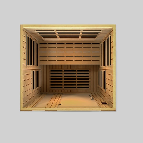 Golden Designs Dynamic Low EMF Far Infrared Sauna, Lugano Edition