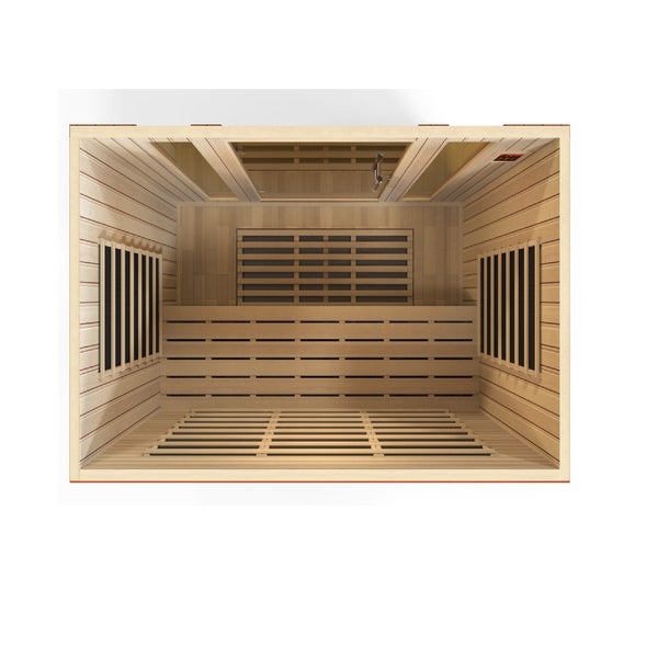 Golden Designs Dynamic Low EMF Far Infrared Sauna, Bergamo Edition