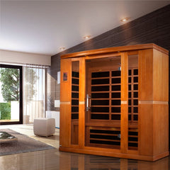 Golden Designs Dynamic Low EMF Far Infrared Sauna, Bergamo Edition