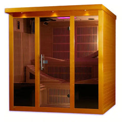 Golden Designs Dynamic Monaco 6-person Ultra Low EMF FAR Infrared Sauna