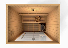 Golden Designs Sundsvall Edition 2 Person Traditional Steam Sauna