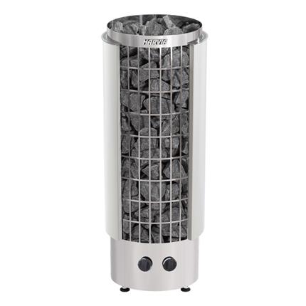 Harvia Cilindro Half Series Stainless Steel Sauna Heater at 240V 1PH